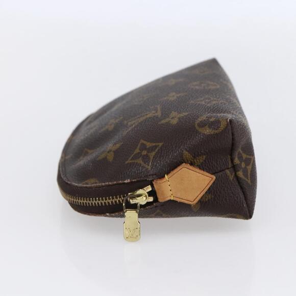 LOUIS VUITTON Monogram Pochette Cosmetic PM Cosmetic Pouch M47515 LV Auth BA8070 - Picture 3 of 16